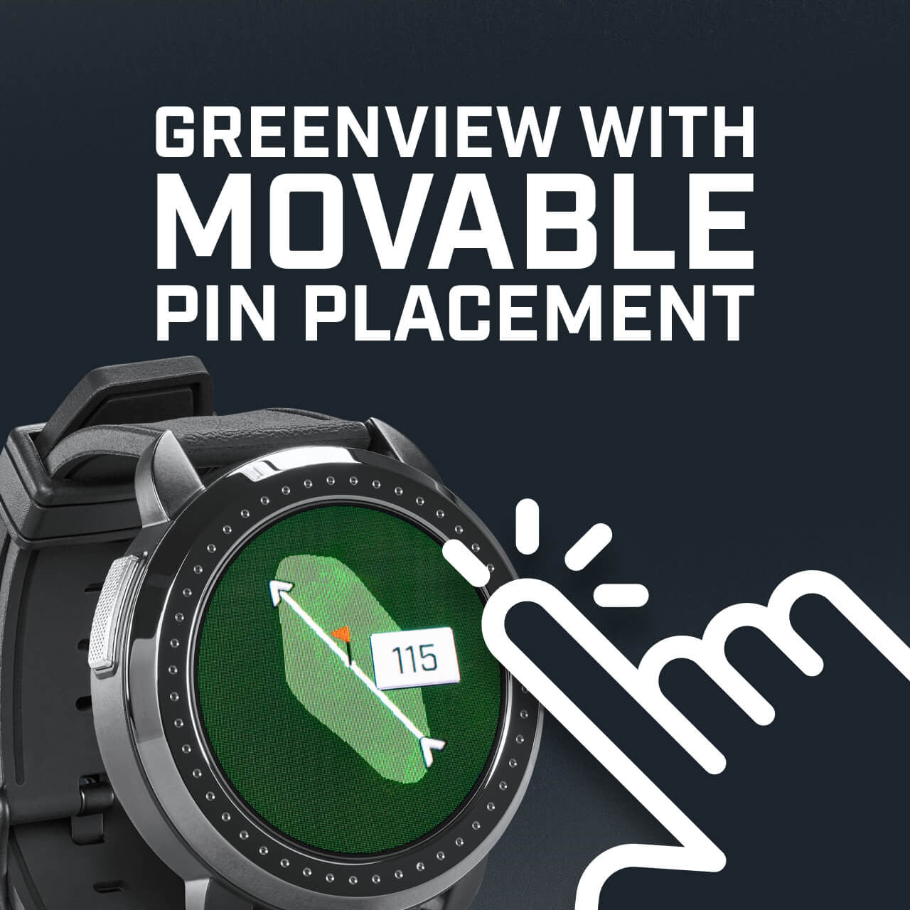 Bushnell iONE lite Golf Watch GreenView
