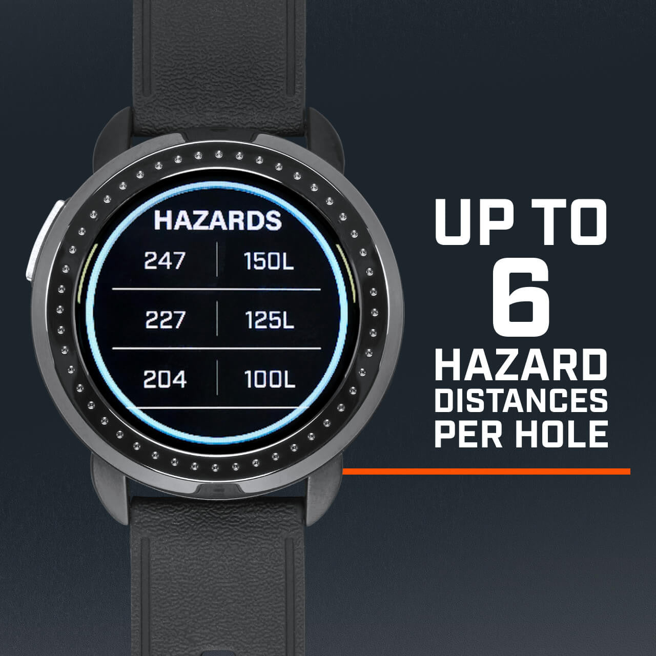 Bushnell iON Elite Golf Watch Hazard Distances