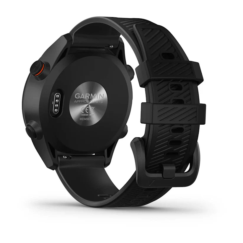 Garmin Approach S12 Golf Watch Black Back