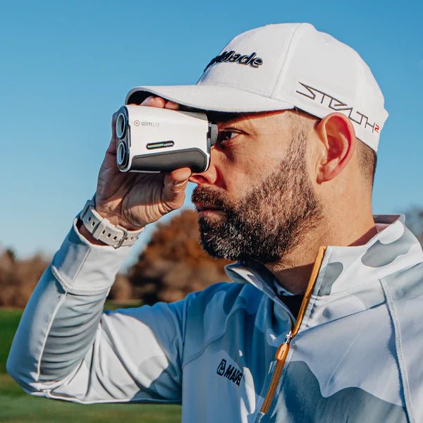 GolfBuddy Aim L12 Golf Rangefinder with Slope In Hand
