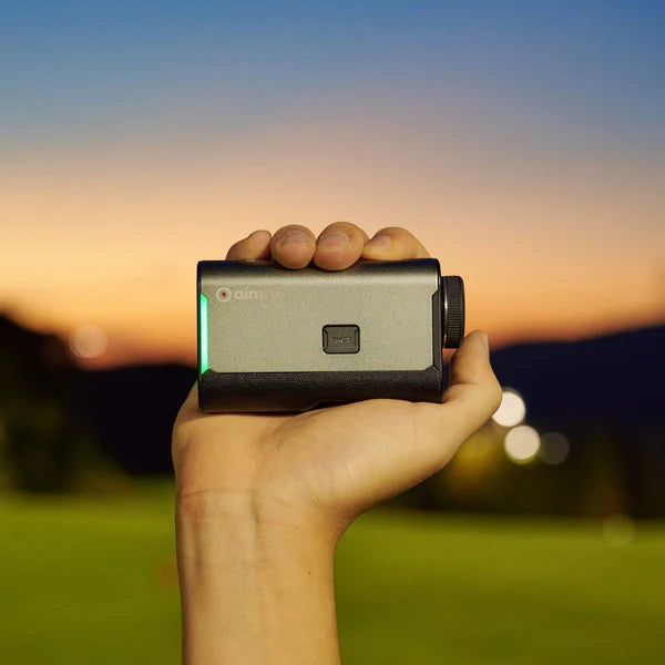 GolfBuddy Aim L20 Golf Rangefinder with Slope Shot Tracking In Hand