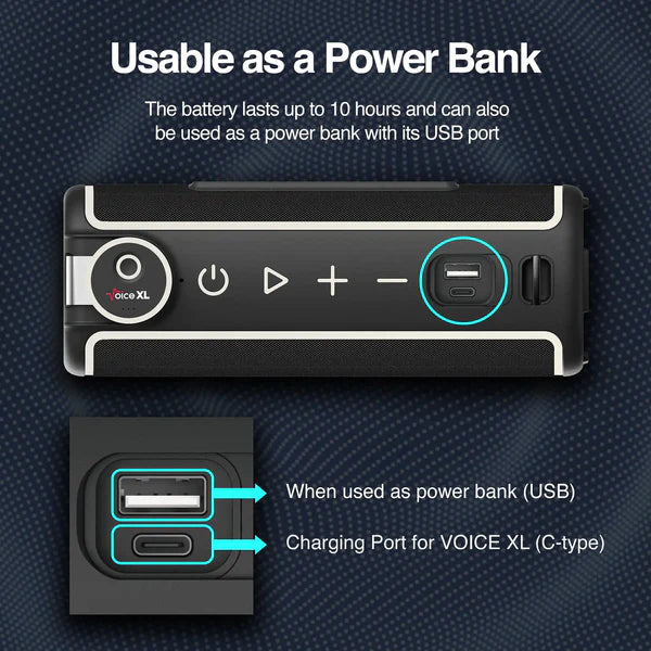 GolfBuddy Voice XL GPS Speaker Power Bank