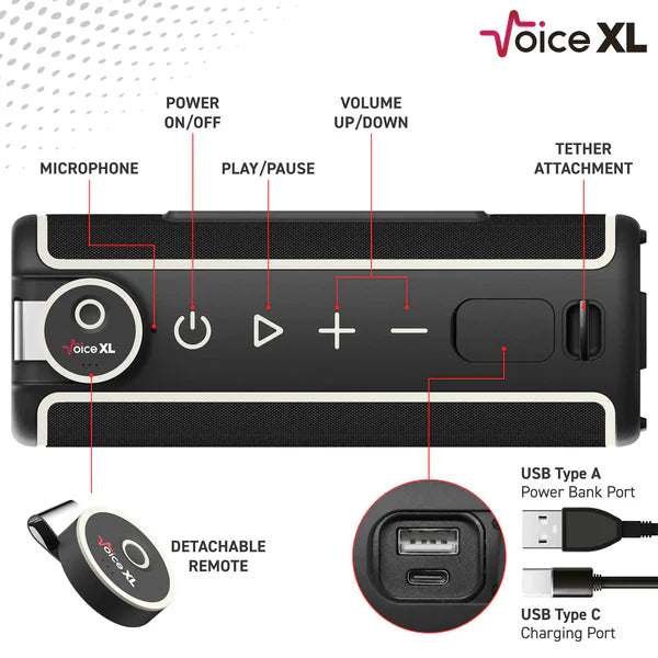 GolfBuddy Voice XL GPS Speaker Specs