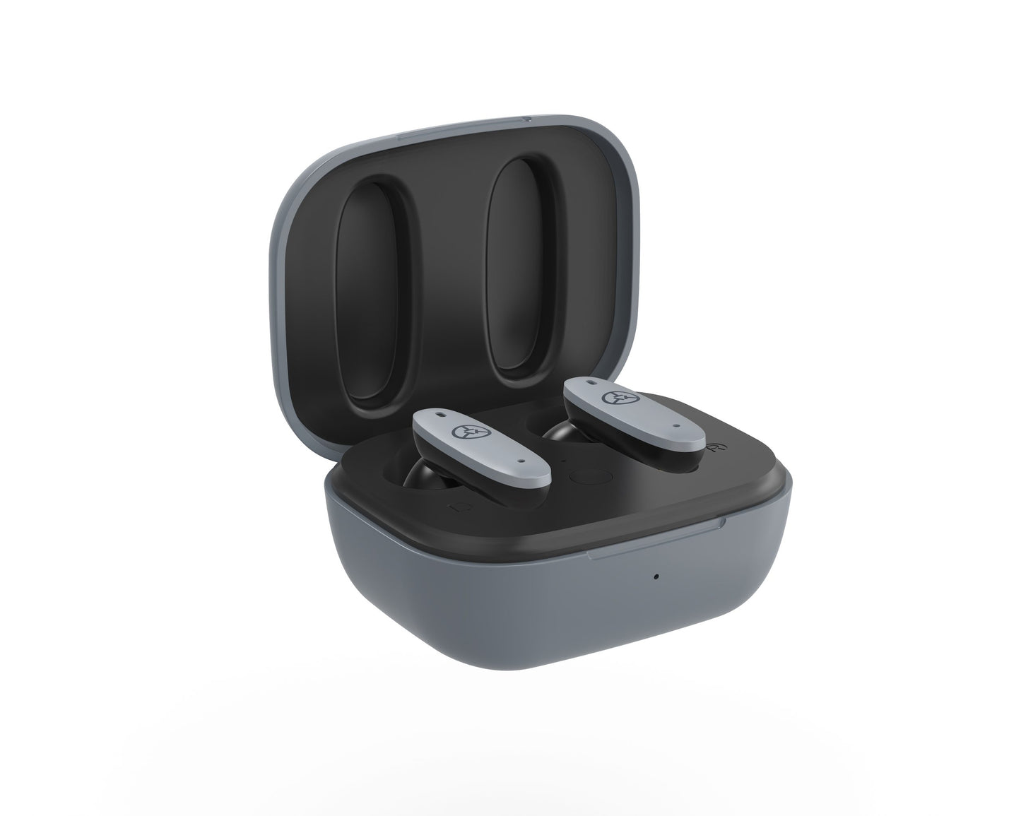 TecTecTec TEAM8 E Golf GPS Earbuds Carry Case Grey