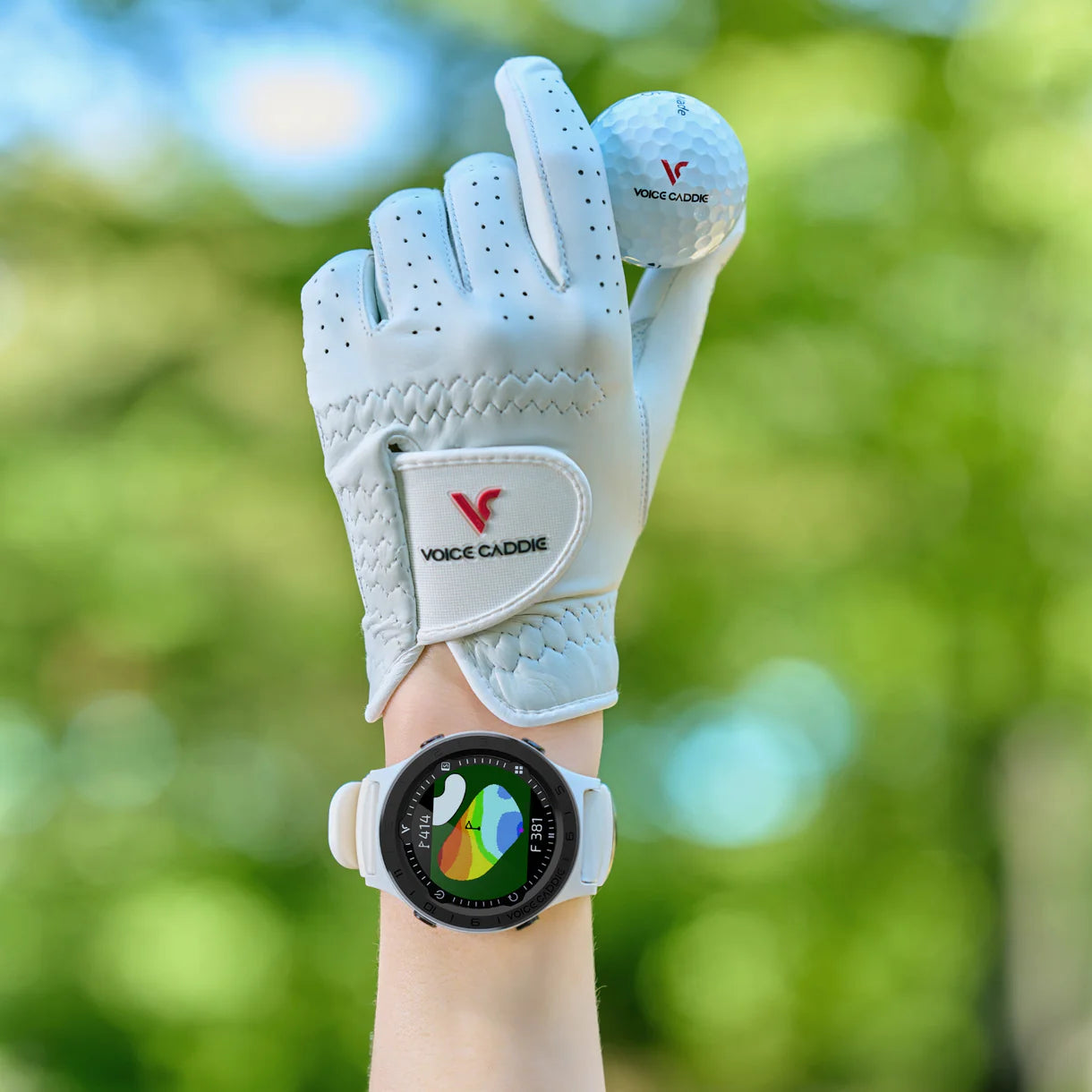 Voice Caddie A2 Pro Golf Watch On Wrist 2