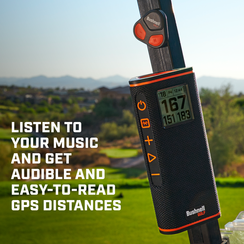 Bushnell Wingman View Golf Speaker Music