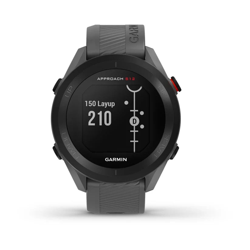 Garmin Approach S12 Golf Watch Slate Grey Front