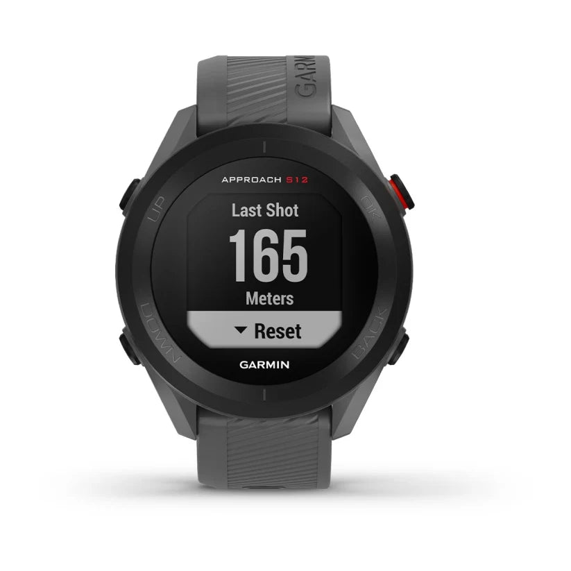 Garmin Approach S12 Golf Watch Slate Grey Rangefinder