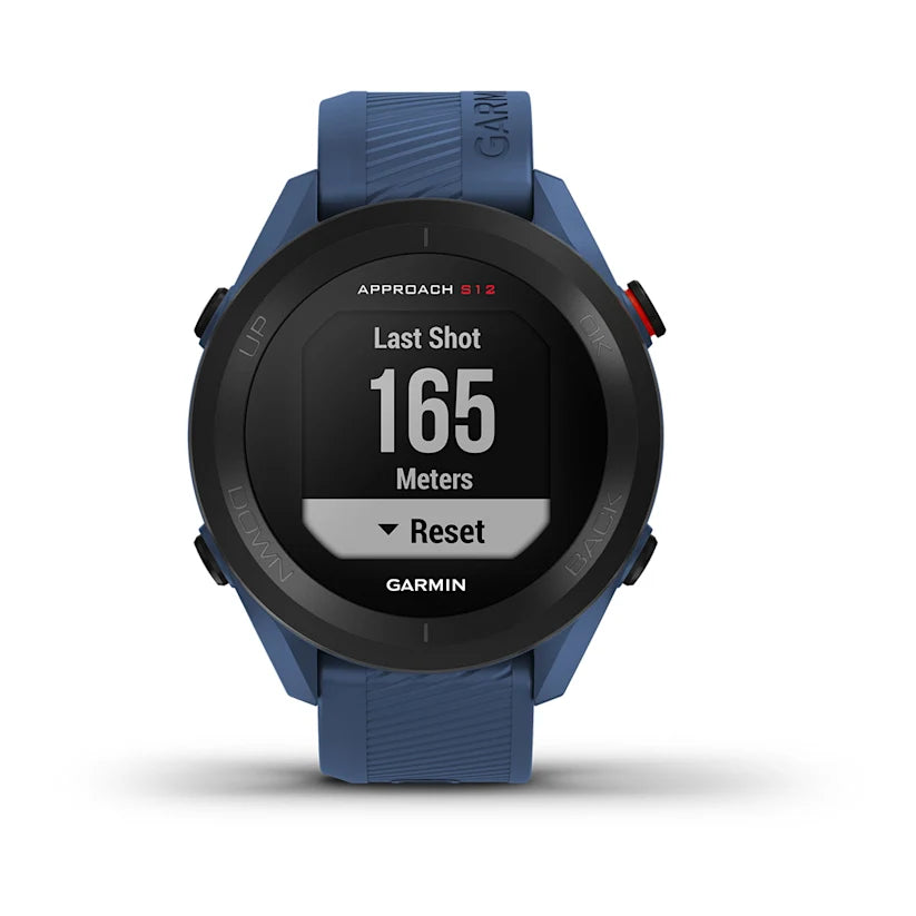 Garmin Approach S12 Golf Watch Tidal Blue Rangefinder