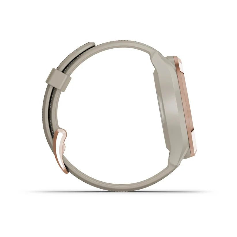 Garmin Approach S42 Golf Watch Rose Gold Side View