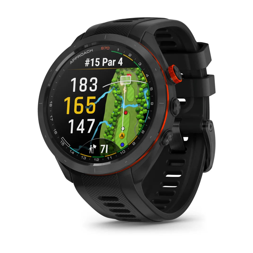 Garmin Approach S70 Golf Watch Black 42mm