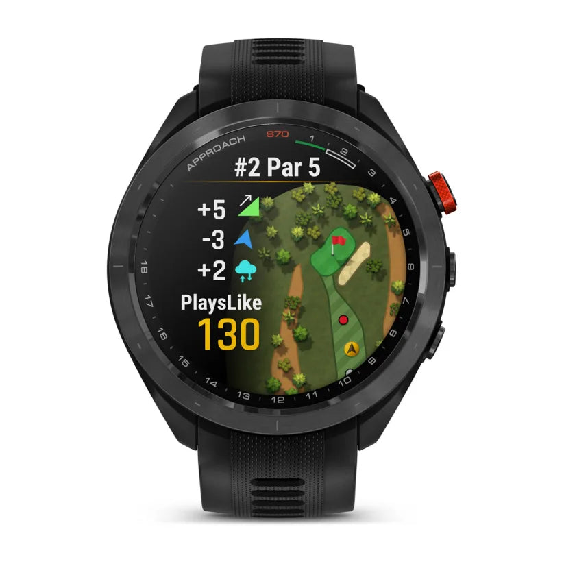 Garmin Approach S70 Golf Watch Black 42mm Front