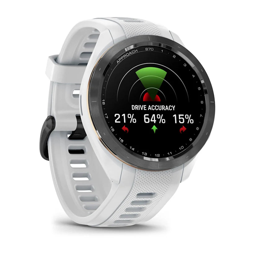 Garmin Approach S70 Golf Watch White 42mm