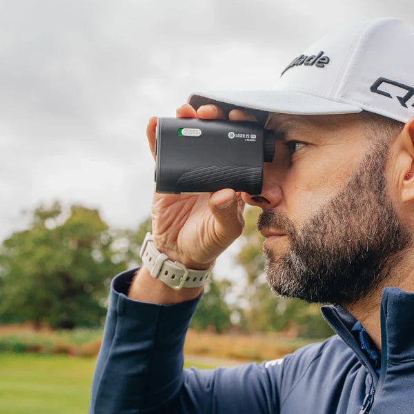 GolfBuddy Laser 2S Pro Golf Rangefinder In Hand