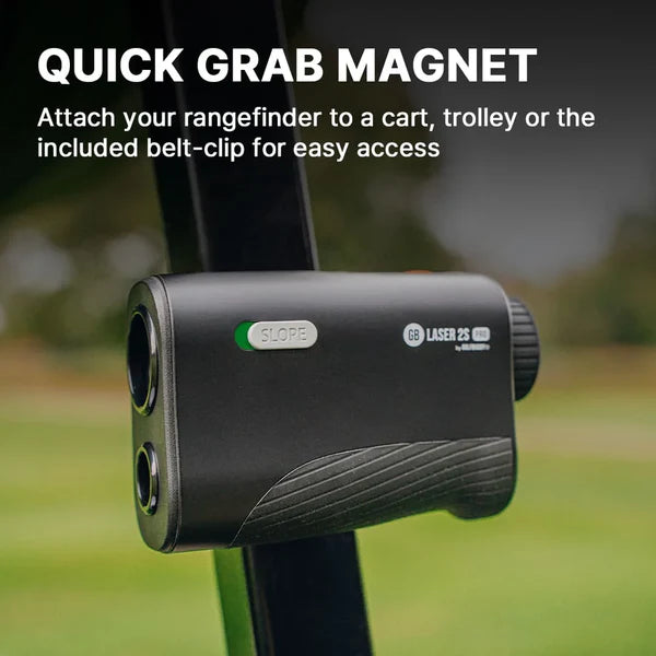 GolfBuddy Laser 2S Pro Golf Rangefinder Quick Grab Magnet