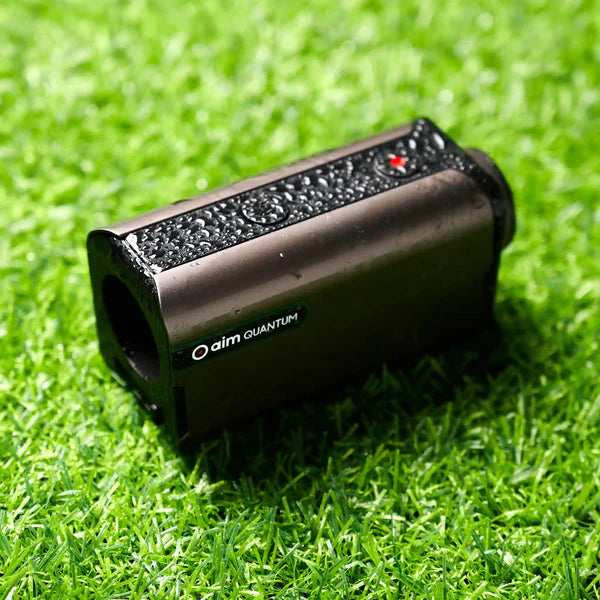 GolfBuddy aim Quantum Premium Pocket Rangefinder Grass