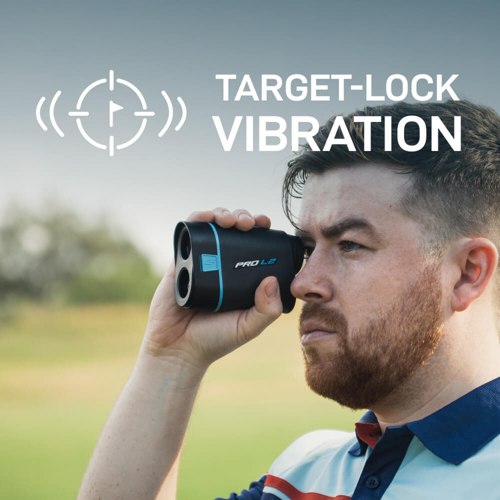 Shot Scope Pro L2 Golf Rangefinder Blue Target Lock Vibration