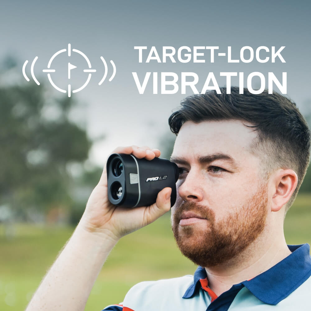 Shot Scope Pro L2 Golf Rangefinder Grey Target Lock Vibration