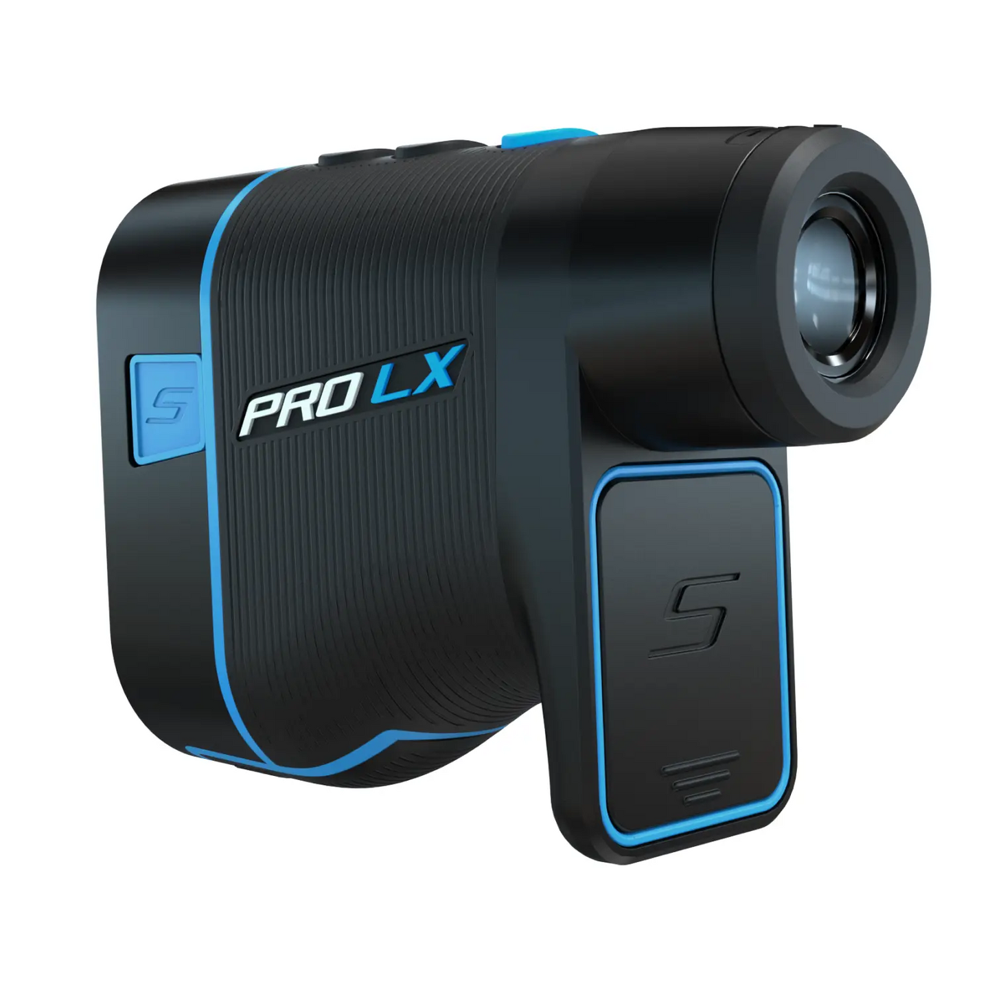 Shot Scope Pro LX 2nd Gen Golf Rangefinder Blue Angled