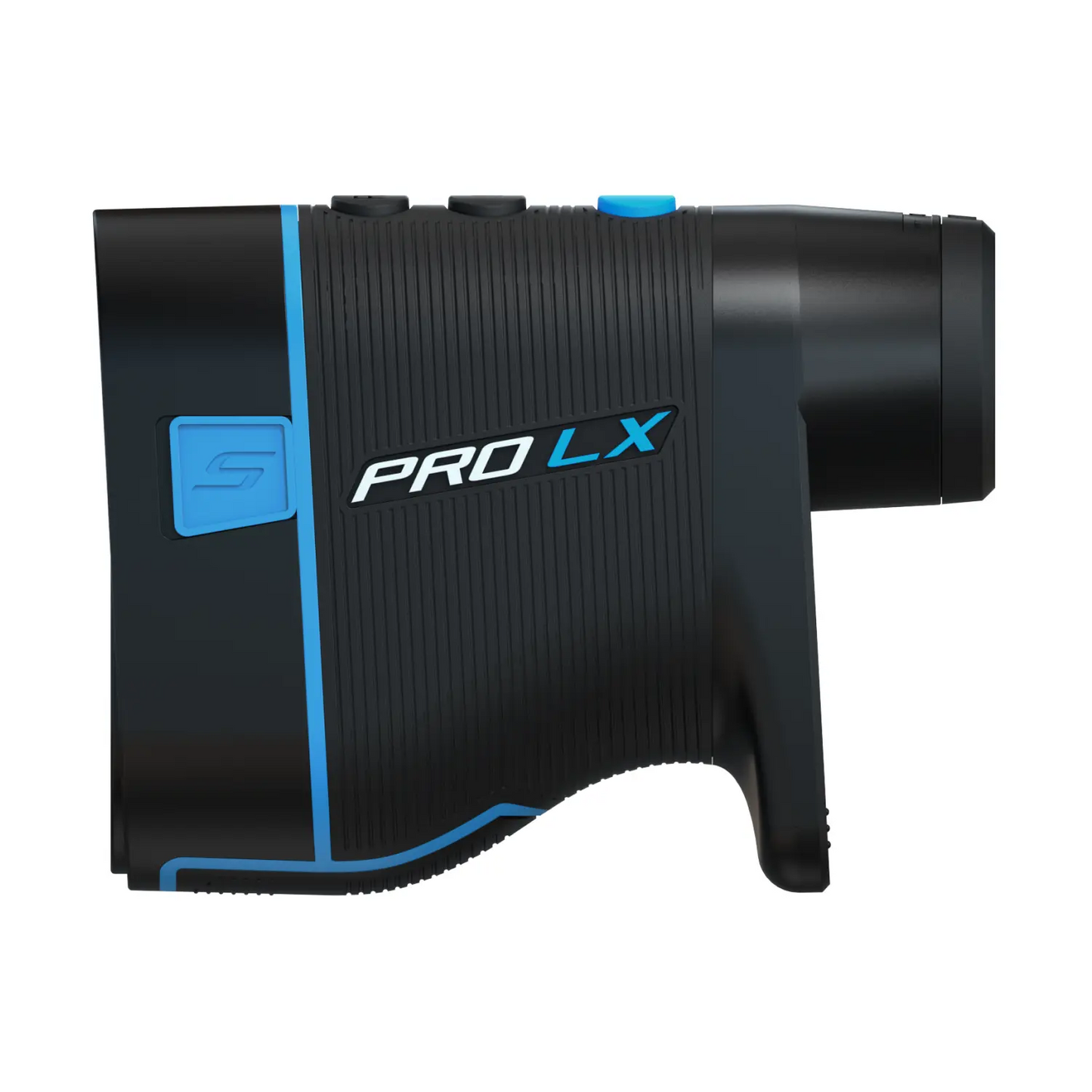 ShotScope Pro LX 2nd Gen Golf Rangefinder Blue Side View