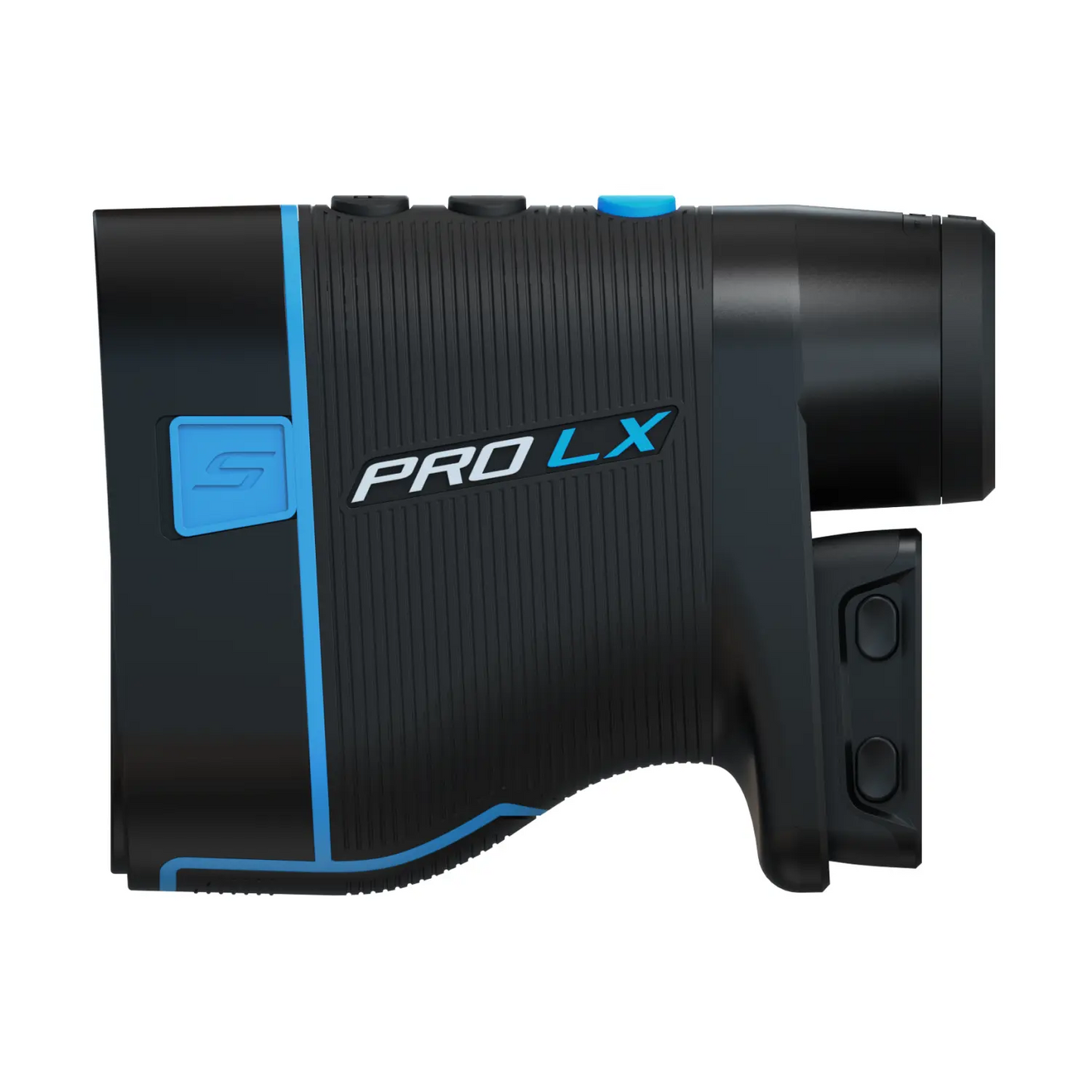 Shot Scope Pro LX 2nd Gen Golf Rangefinder Blue Side View