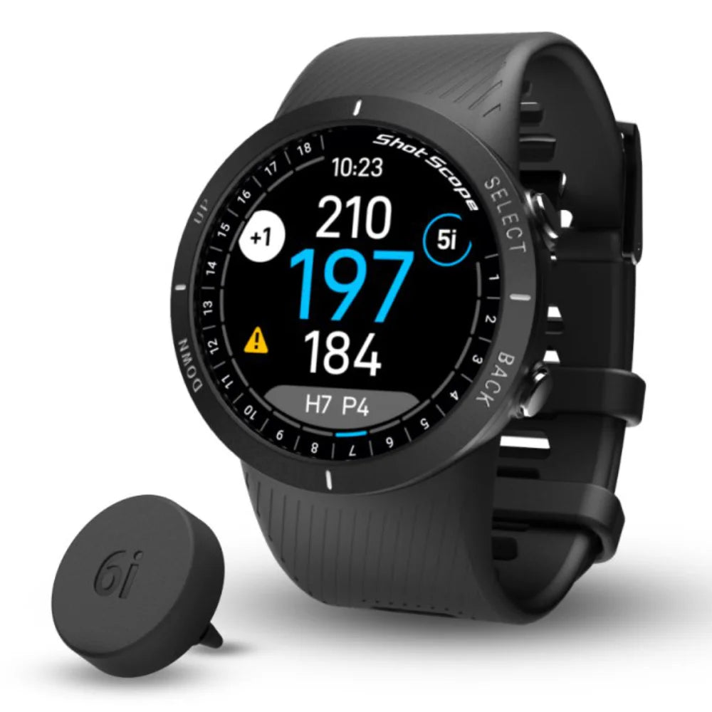 Shot Scope V5 GPS Golf Watch Distances