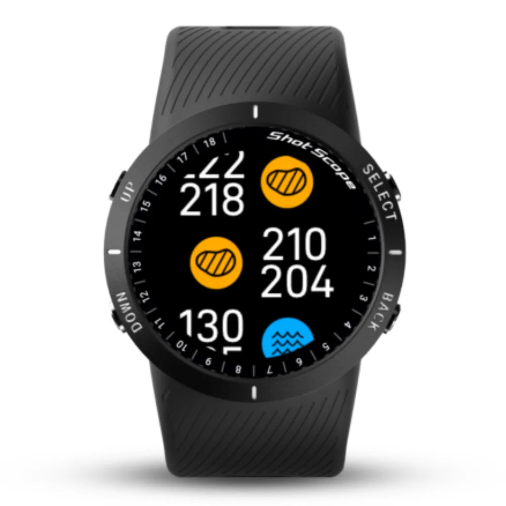 Shot Scope V5 GPS Golf Watch Hazards