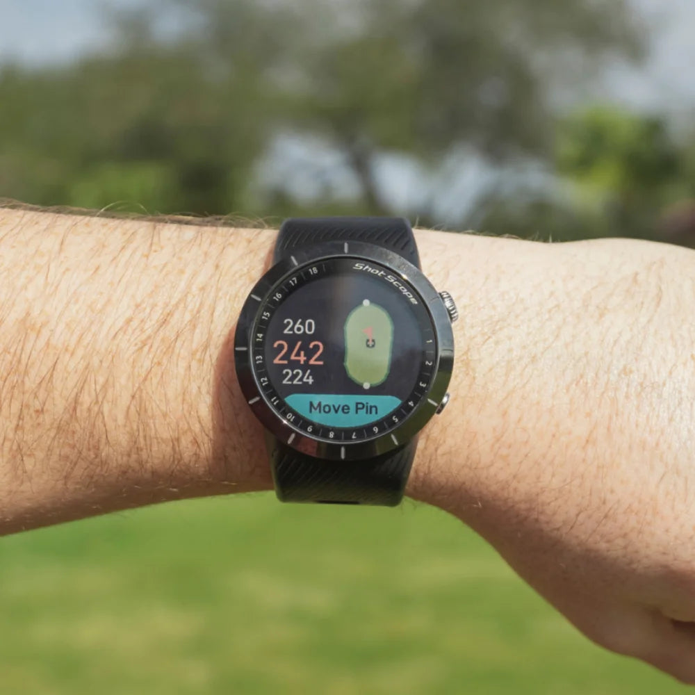 Shot Scope X5 Golf Watch Move Pin Feature