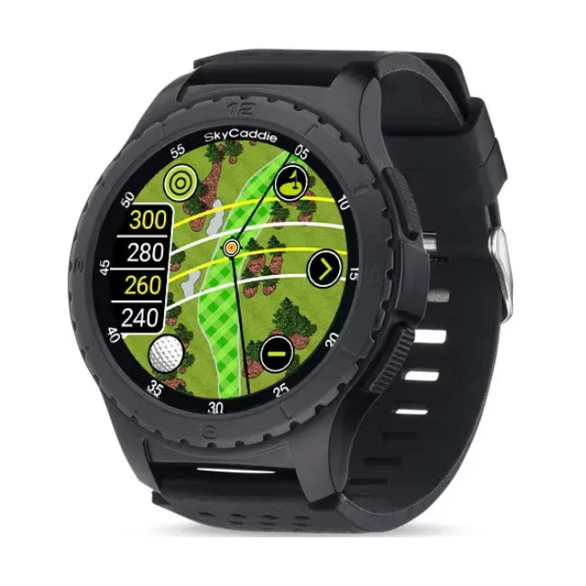 SkyCaddie LX5 Golf Watch Front Hole View