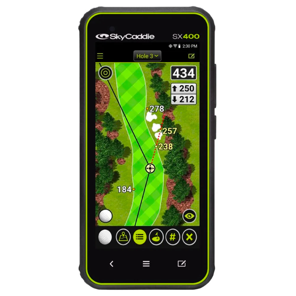 SkyCaddie SX400 Golf GPS Handheld Fairway View