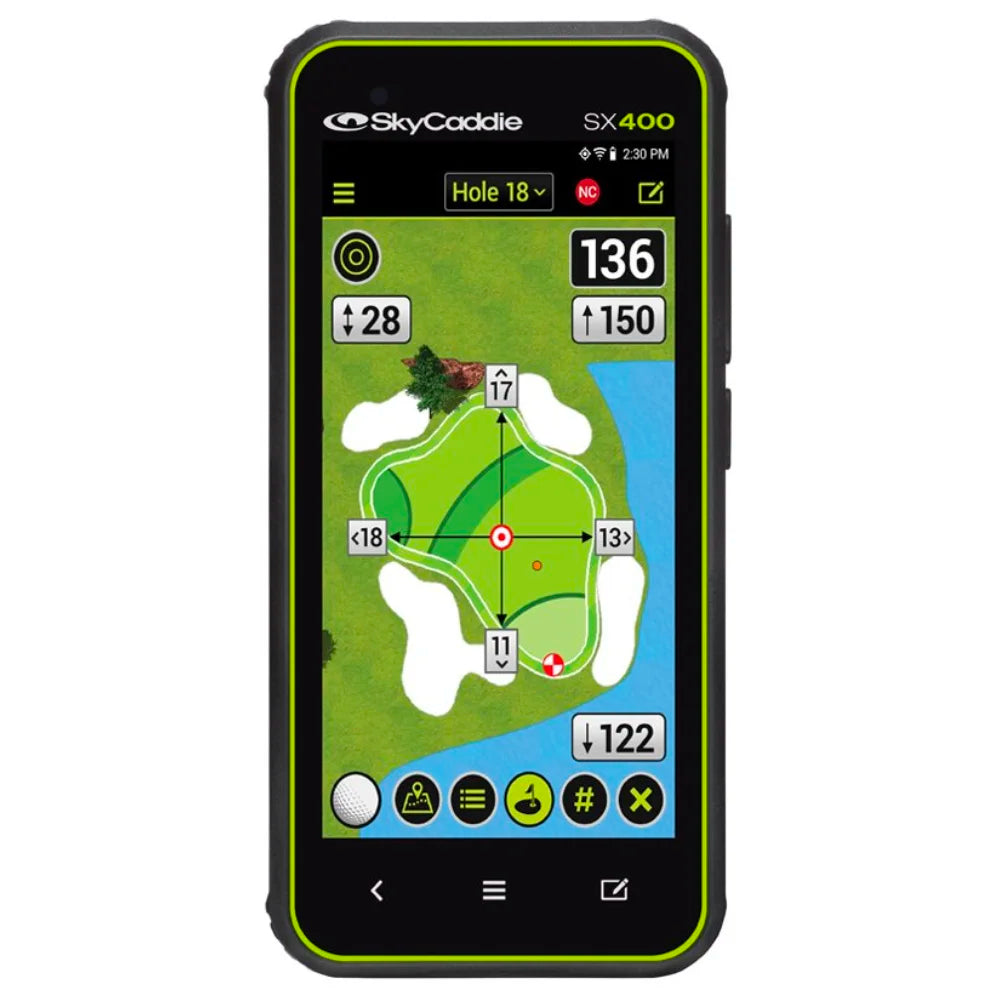 SkyCaddie SX400 Golf GPS Handheld Green View