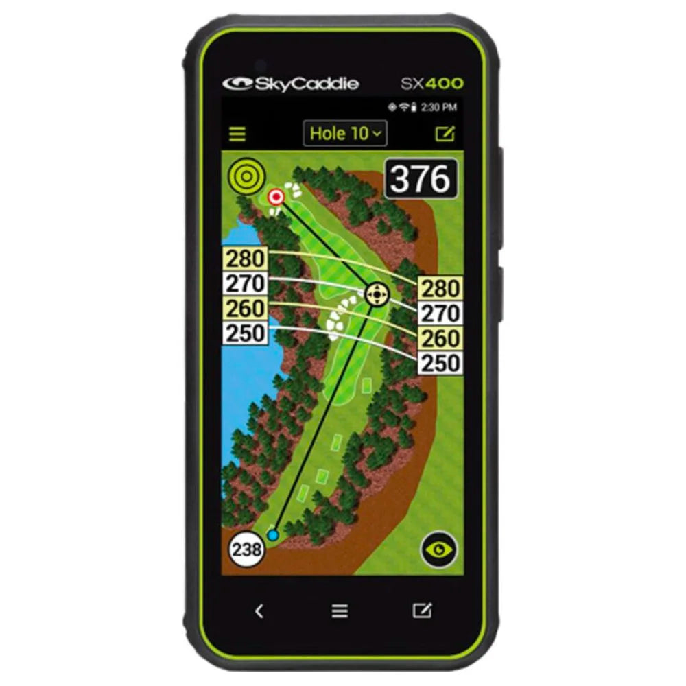 SkyCaddie SX400 Golf GPS Handheld Hole View