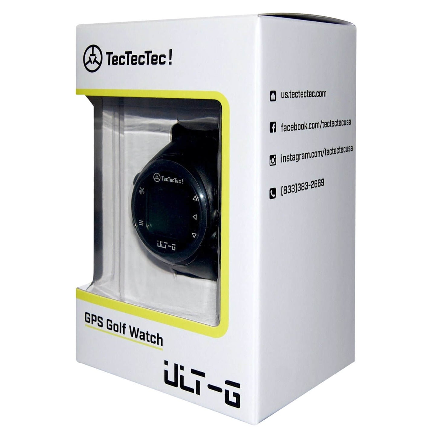 TecTecTec ULT-G GPS Golf Watch In Box