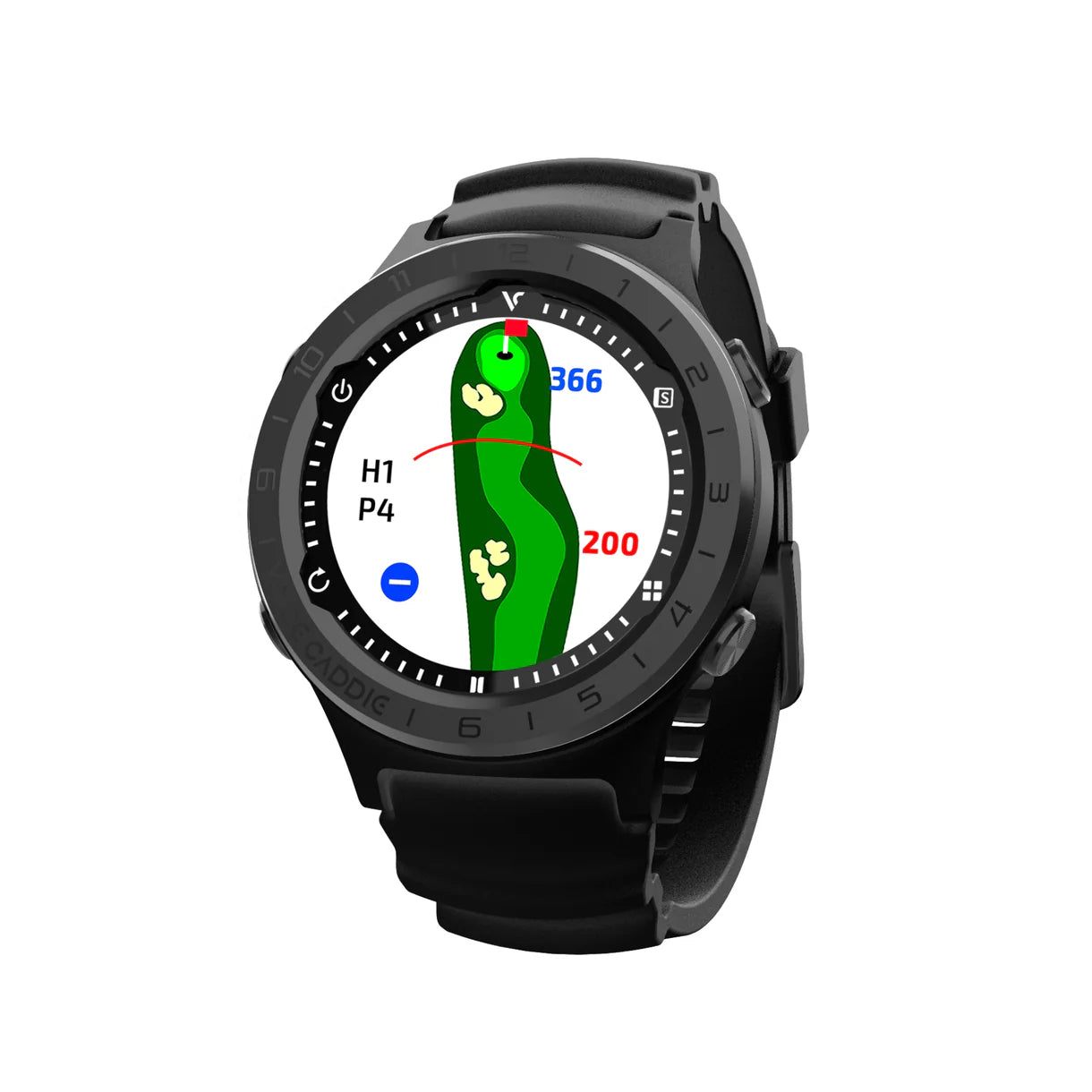 Voice Caddie A3 Pro Golf Watch Angled