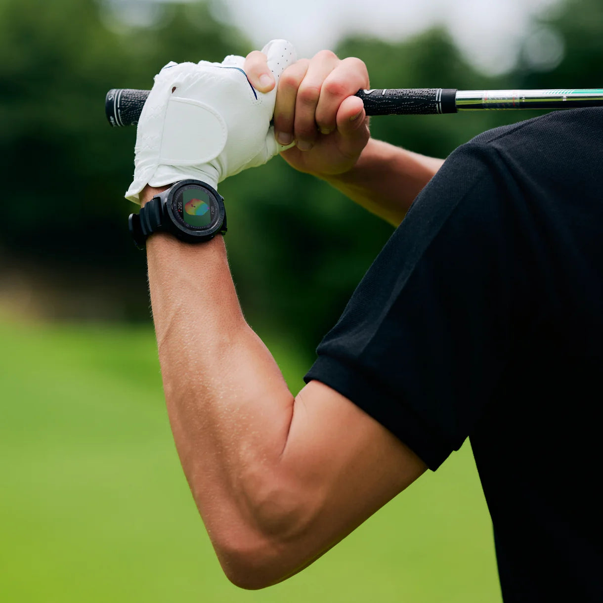 Voice Caddie A3 Pro Golf Watch On Wrist