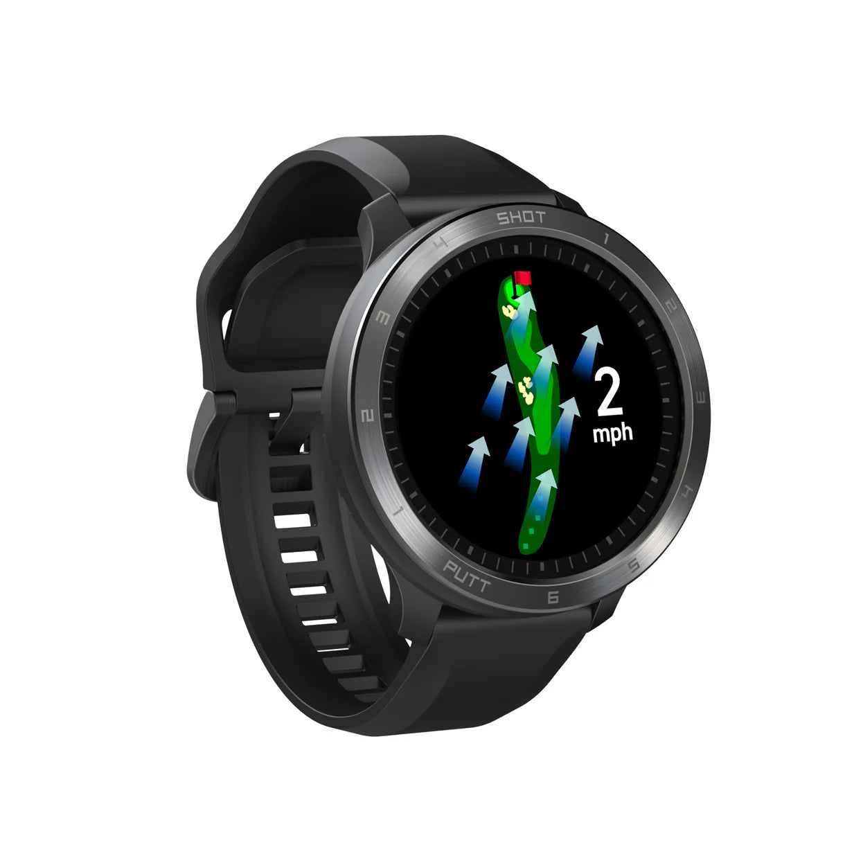 Voice Caddie T11 Pro Golf Watch Angled 2