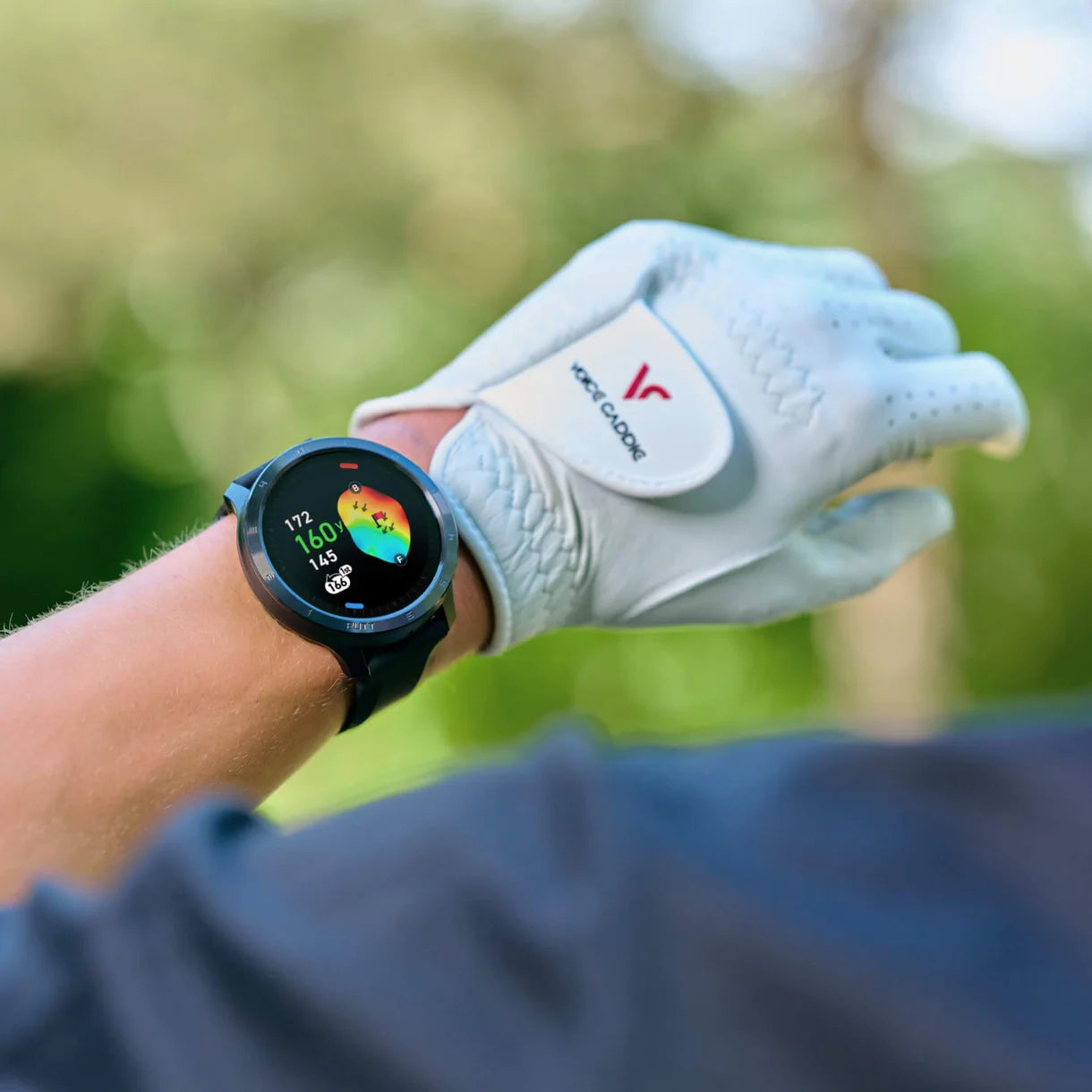 Voice Caddie T11 Pro Golf Watch On Wrist